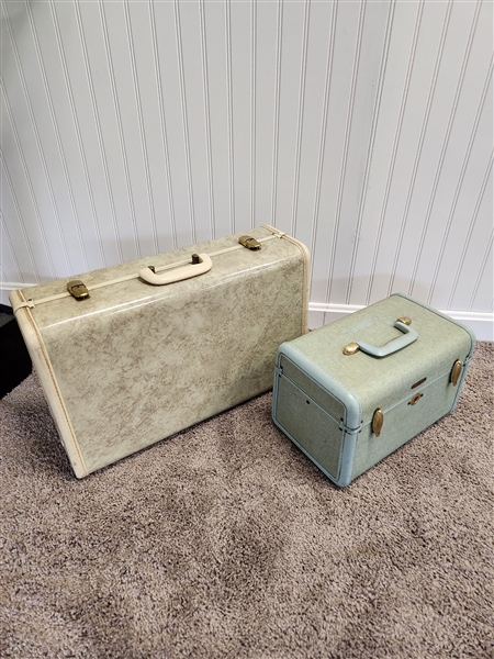 Vtg luggage, one Samsonite