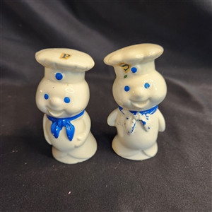 Salt & pepper shakers- Pillsbury Doughboy