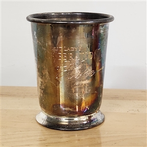 Silver Julep Cup with engraving