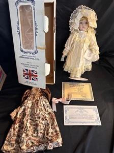 Porcelain doll made for Lexington Hall, LTD