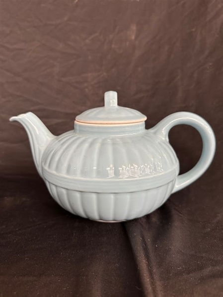 Hall China Blue Teapot