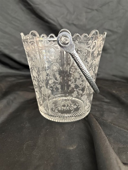 Cambridge Chantilly Etched Ice Bucket