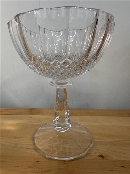 Crystal Pedestal Bowl