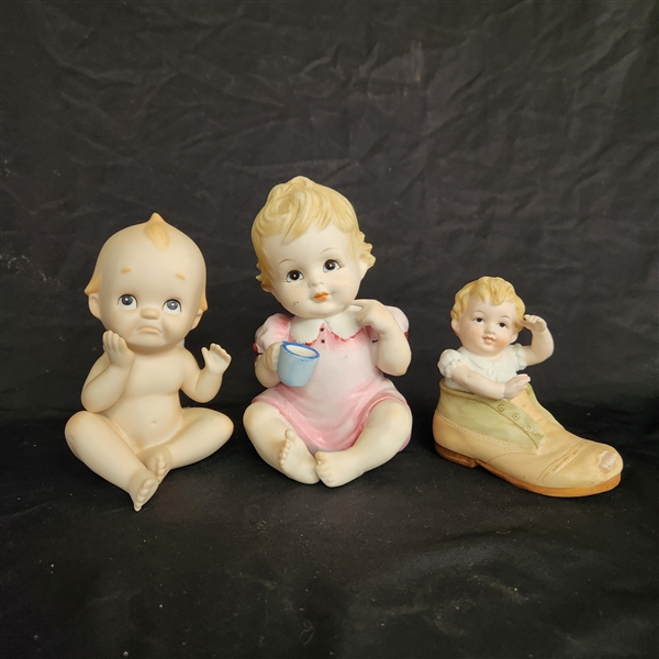 Lefton China baby figurines