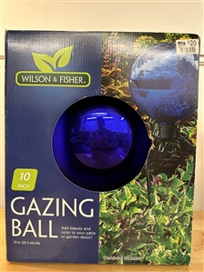 10" Blue Gazing Ball