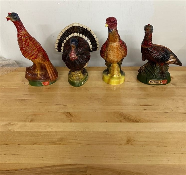 Jim Beam Wild Turkey Decanters - Lot 1