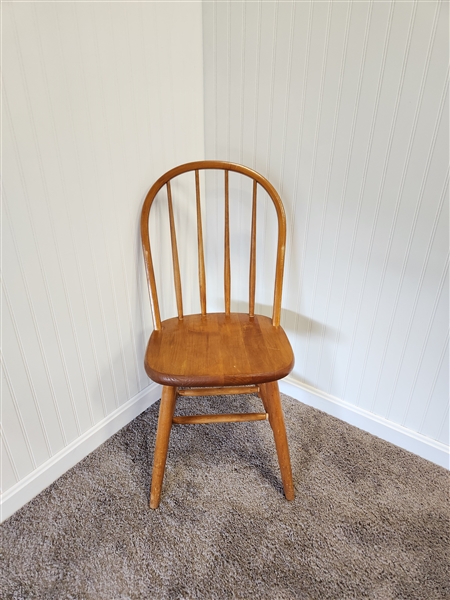 Wooden spindle chair